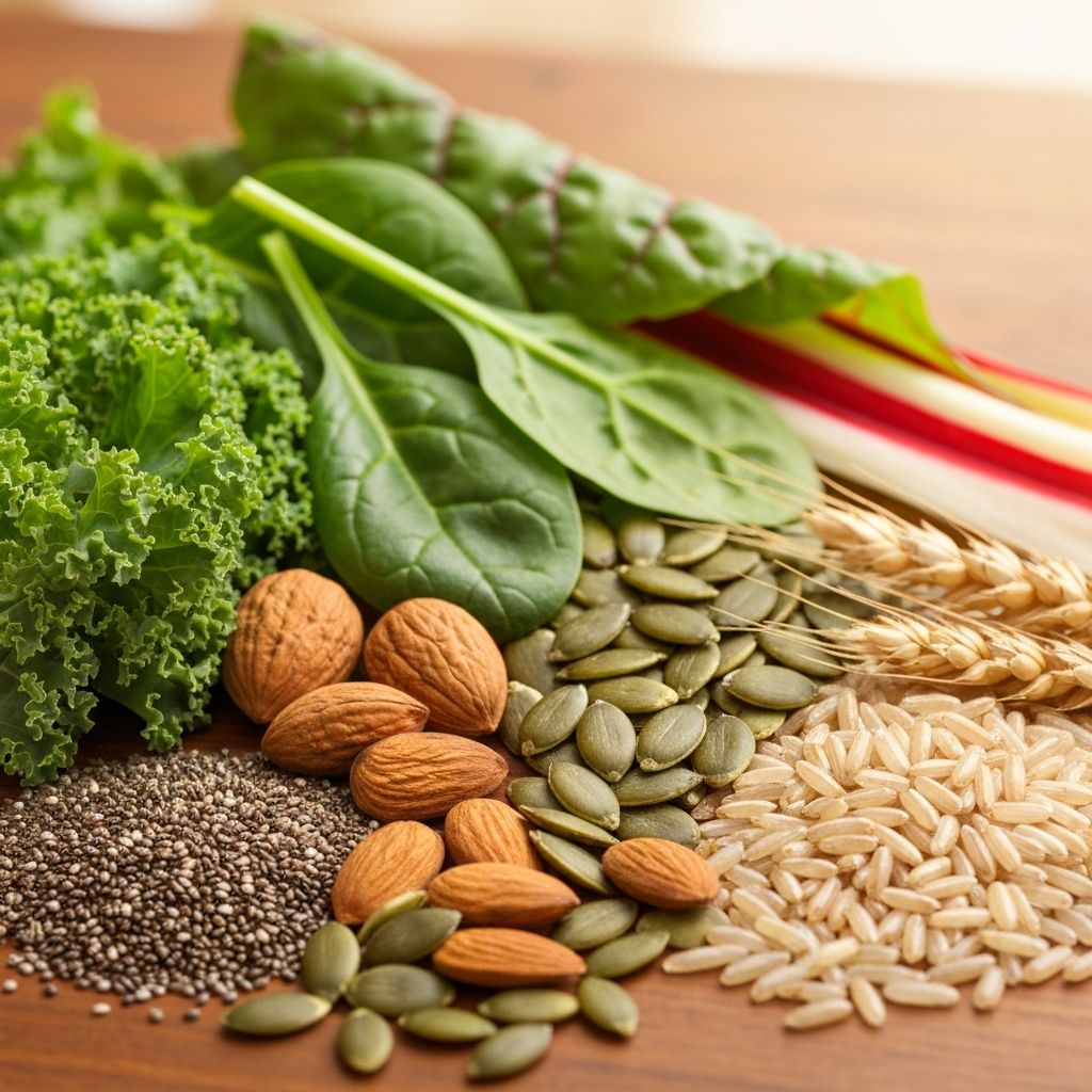 Mineralstoffreiche Lebensmittel